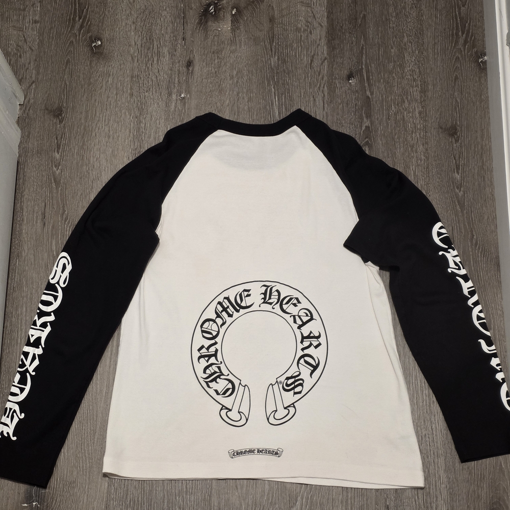 Chrome Hearts Baseball 3/4 Long Sleeve Mens Large